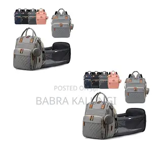 Baby Bed and Backpack With Changing Station for Infants