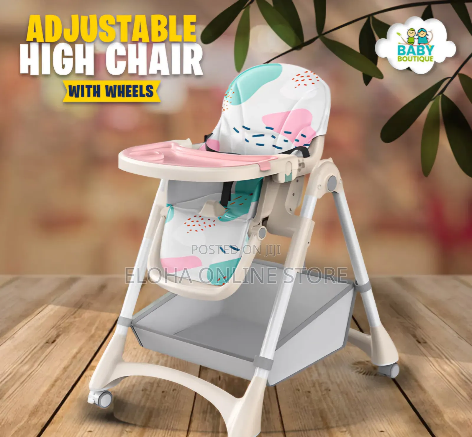Ergonomic Durable Comfortable Kids Feeding Chair
