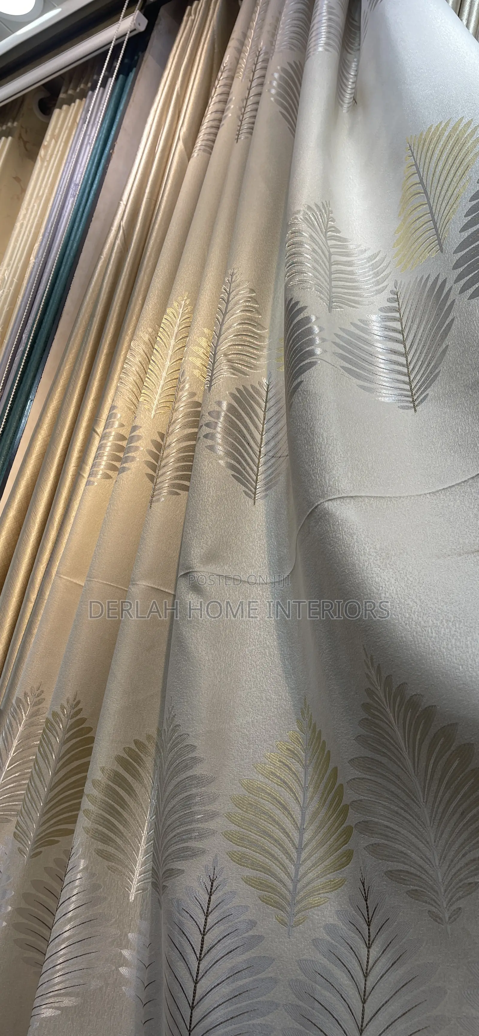 Hard Curtain Fabric Per Meter