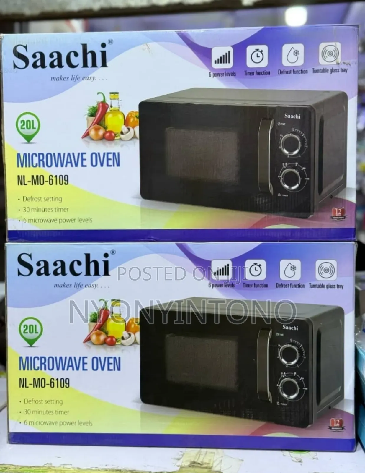 Saachi 20liters Manual Microwave Oven So Easy to Operate