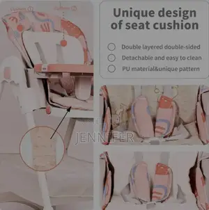 Baby Adjustable High Chair With Wheels