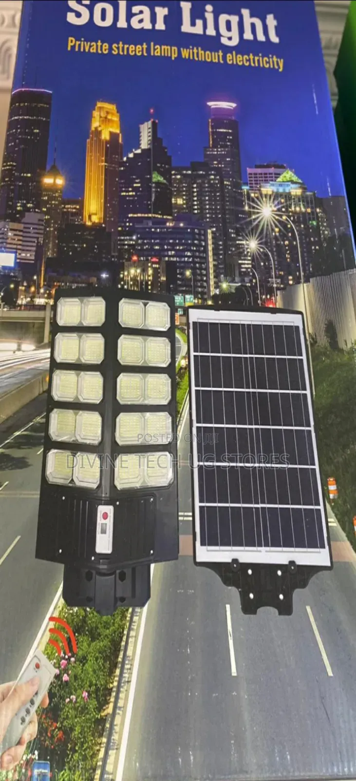 1000w Solar Street Light, Solar Street Light With Remote