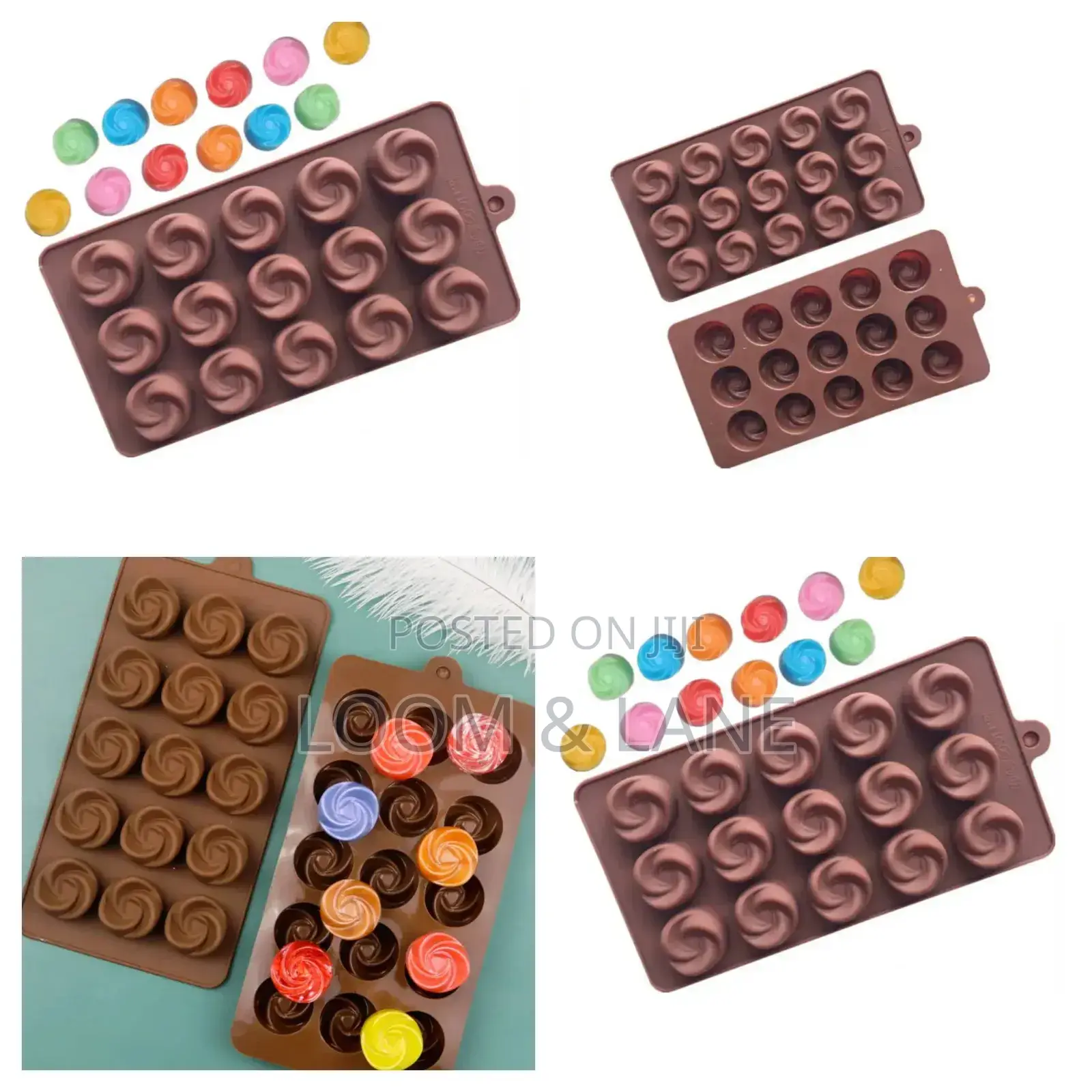 New Spiral Design Cake Mould