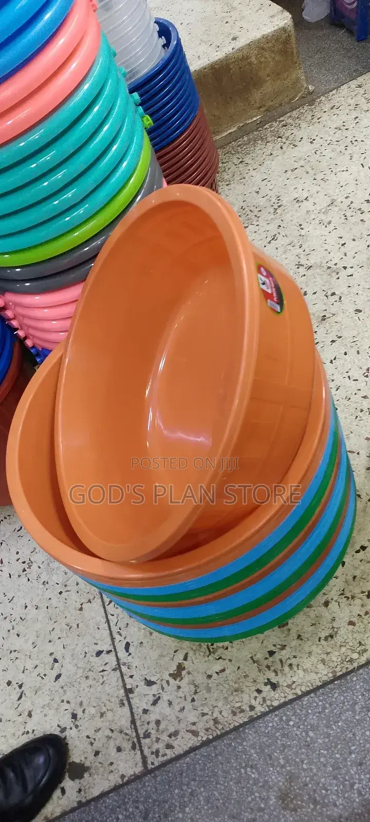 Plastic Basin Mukwano 1pc