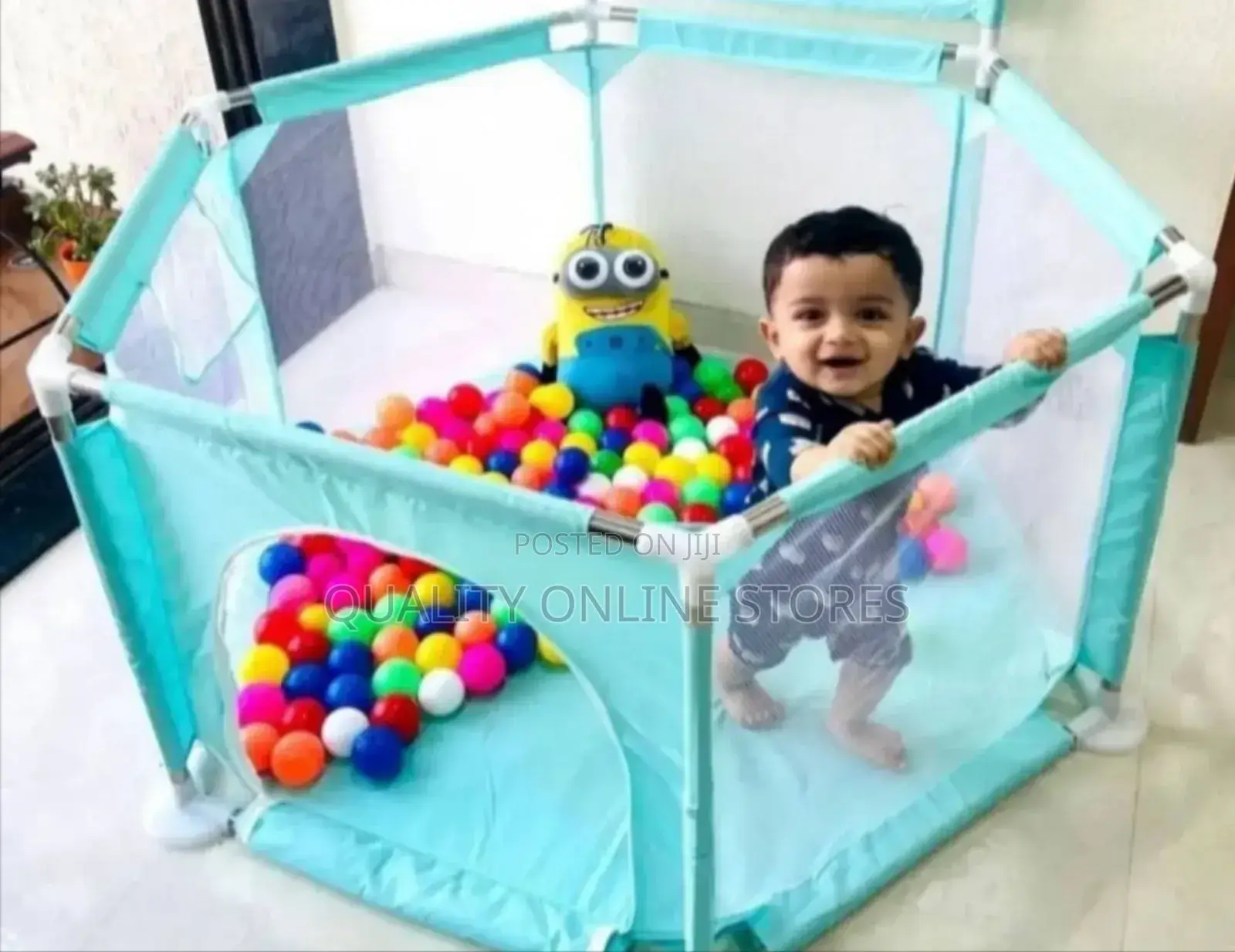 Blue Kids Play Ground