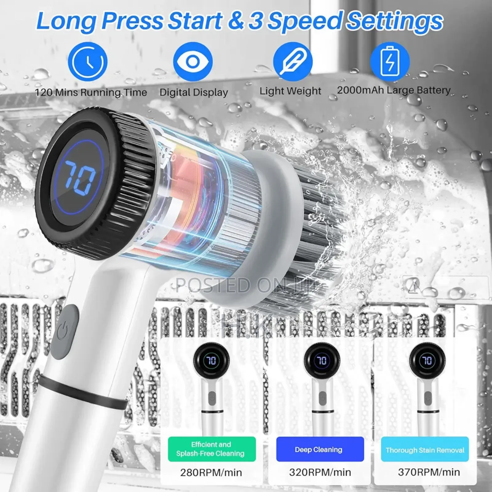 5-in-1 Electric Cleaning Brush