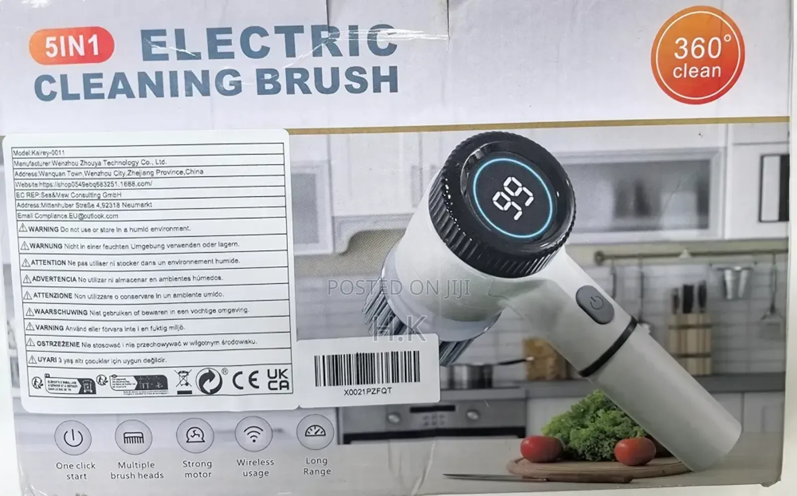 5-in-1 Electric Cleaning Brush