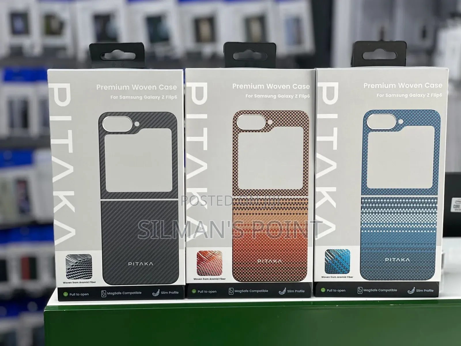 Pitaka Premium Woven Case for Z Flip 6