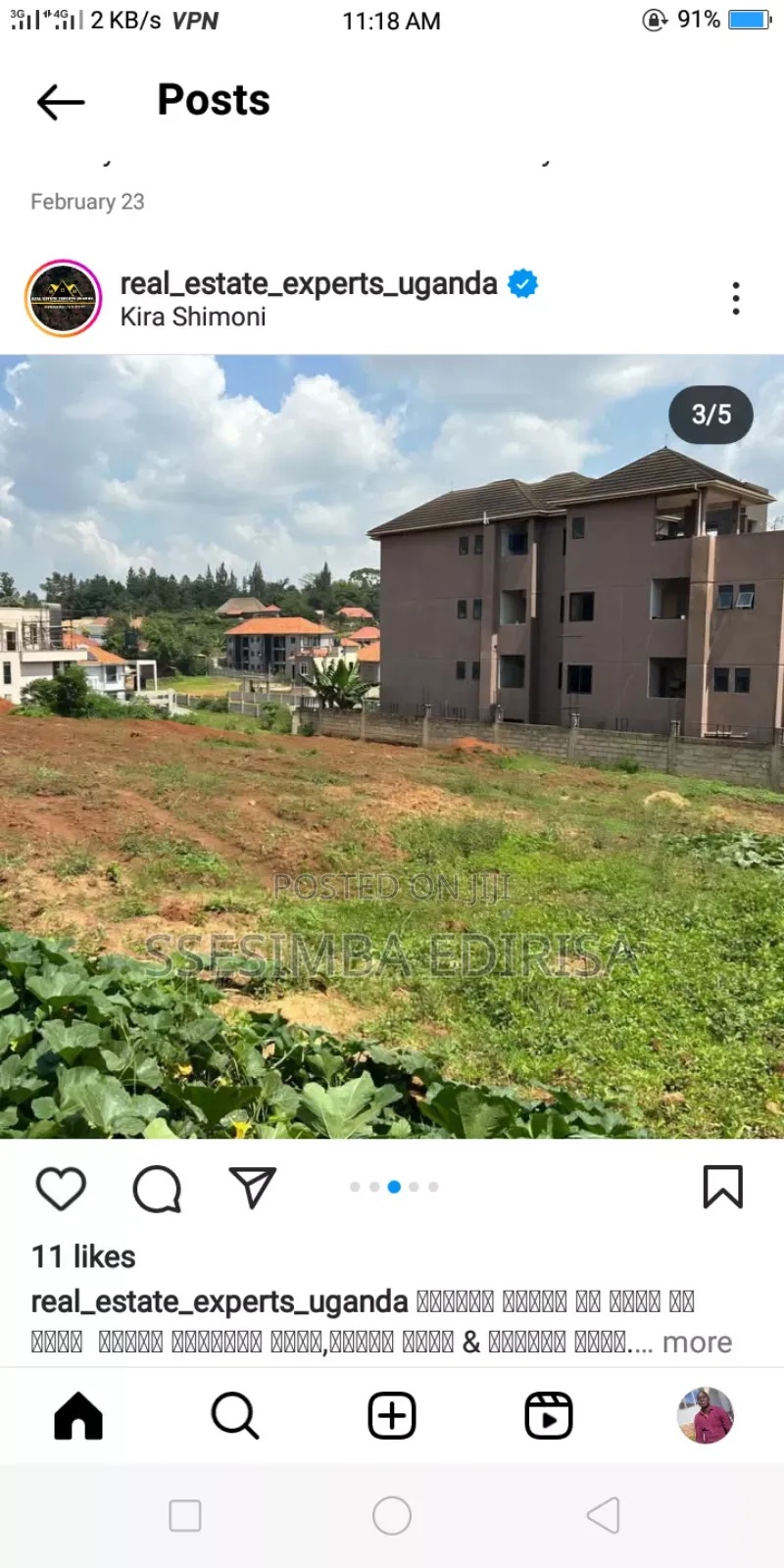 12 Decimal Plots With Ready Land Title Kira Town Estate 2
