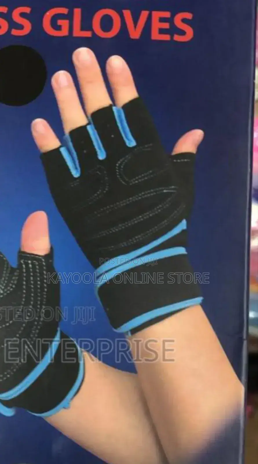 Gym Gloves for Women Men Fitness Weight Lifting Wristband