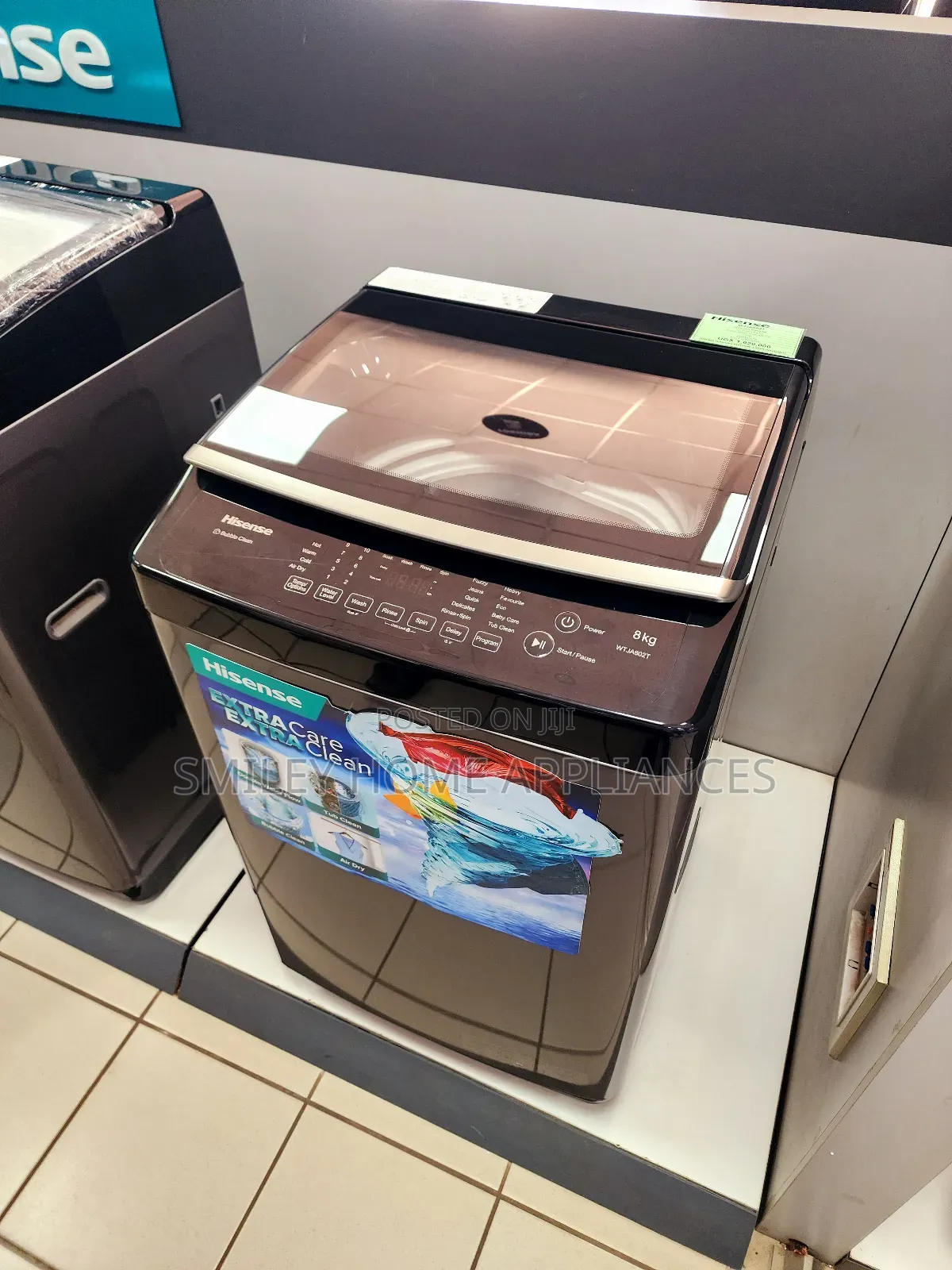 Hisense 8kgs Fully Automatic Washing Machine Toploader