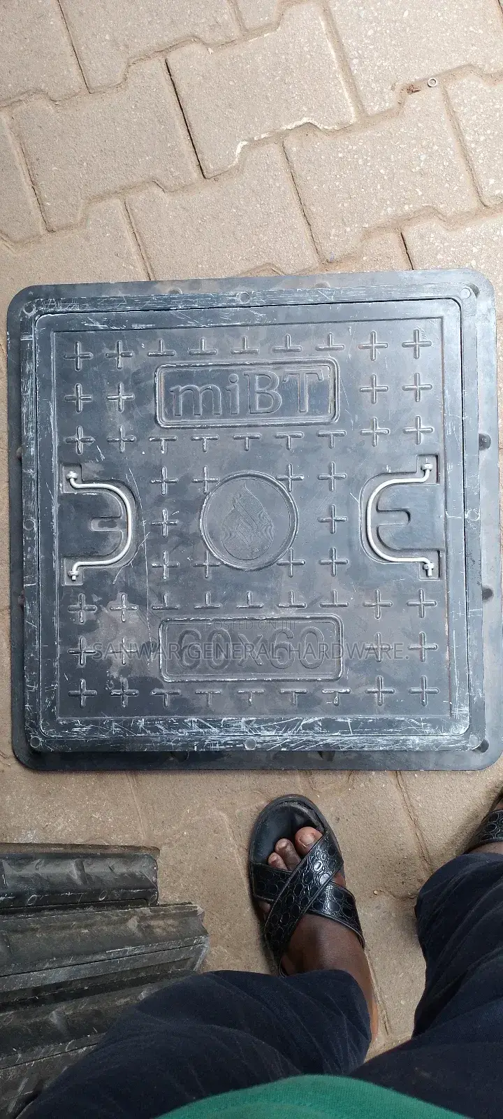 60x60 Plastic Manhole Covers, Mibt Brand (Heavy Duty)