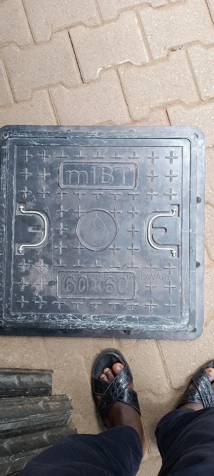 60x60 Plastic Manhole Covers, Mibt Brand (Heavy Duty)