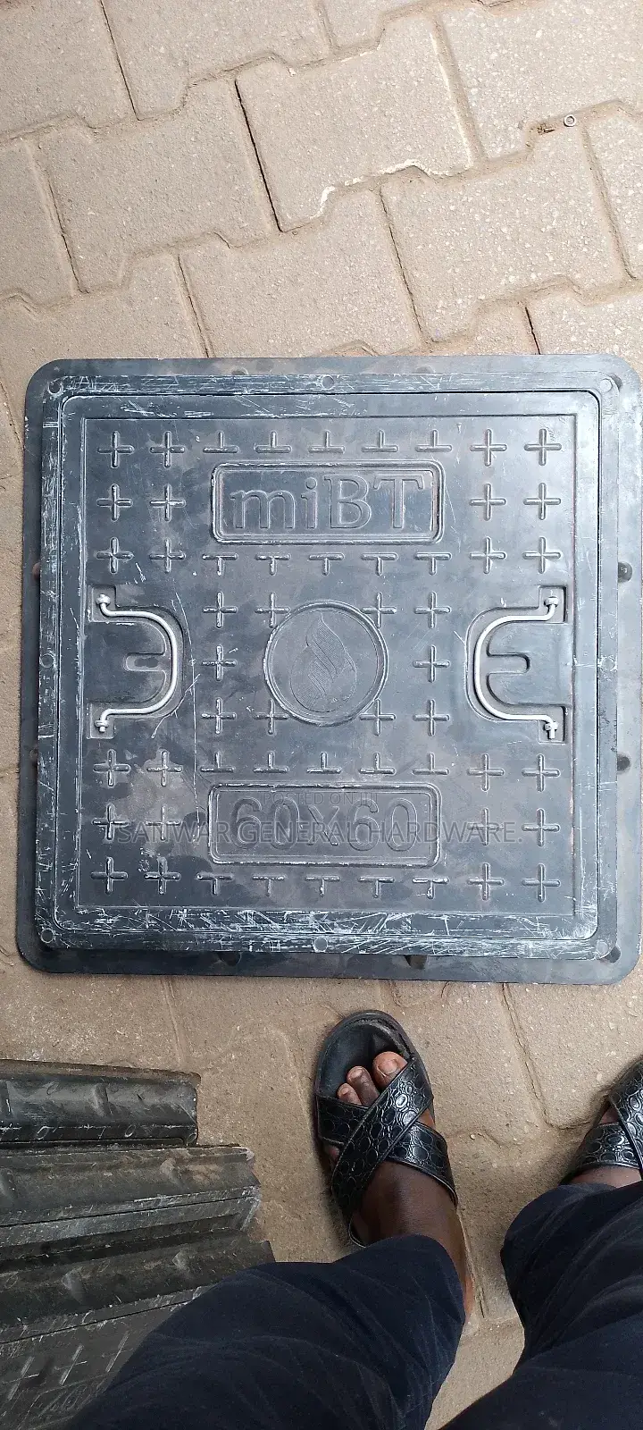 60x60 Plastic Manhole Covers, Mibt Brand (Heavy Duty)