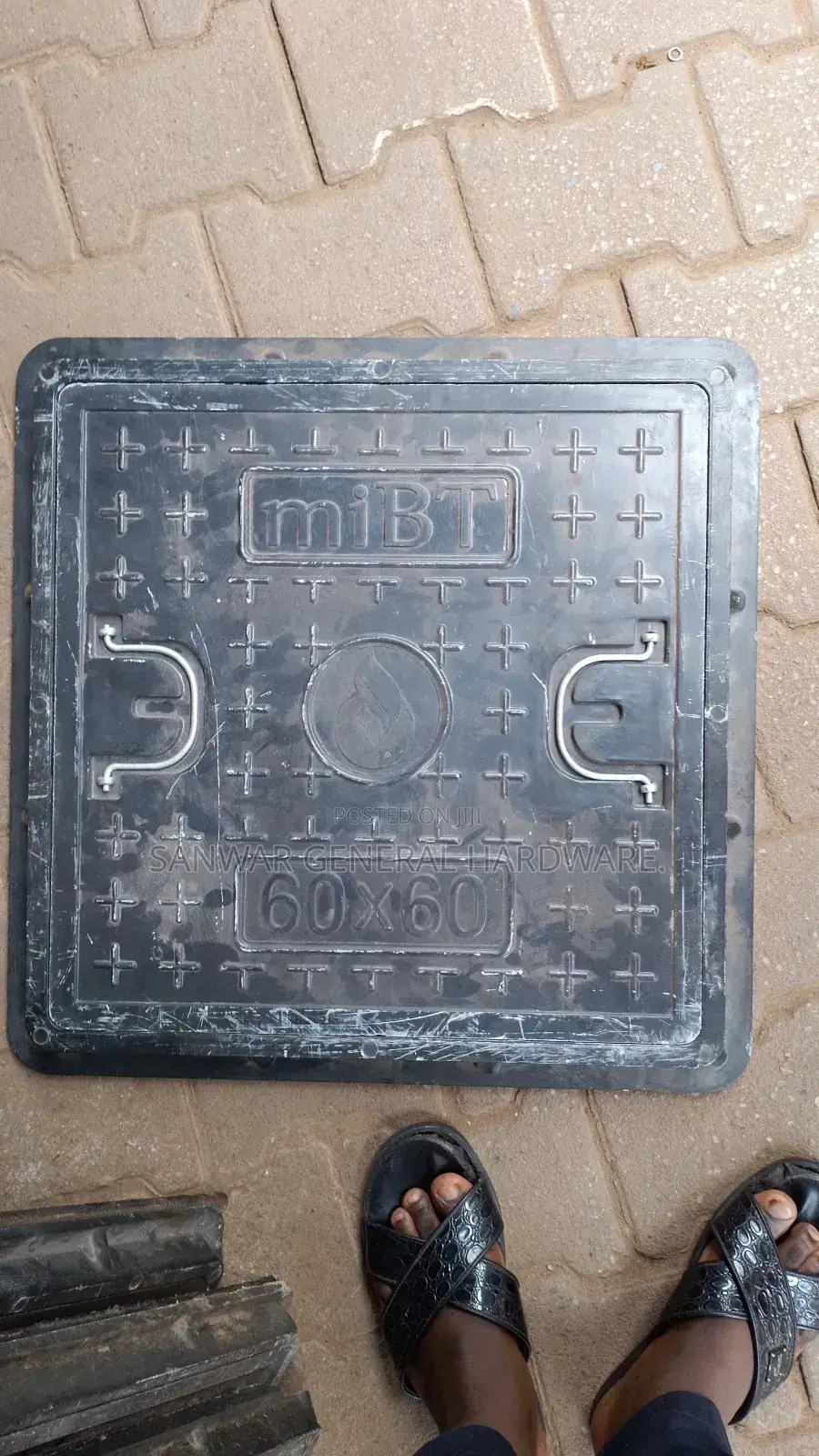 60x60 Plastic Manhole Covers, Mibt Brand (Heavy Duty)