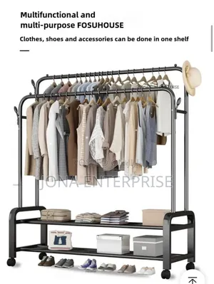 Multifunctional Double Pole Hanger