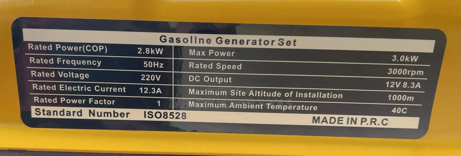 Gasoline Generator Set(3kw)