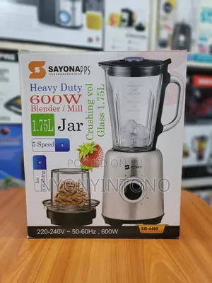 Sayona Heavy-Duty Glass Blender