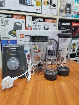 Sayona 3 in 1 Juice Blender With Smoothie Bottle
