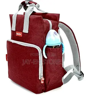 Maroon Baby Diaper Bag