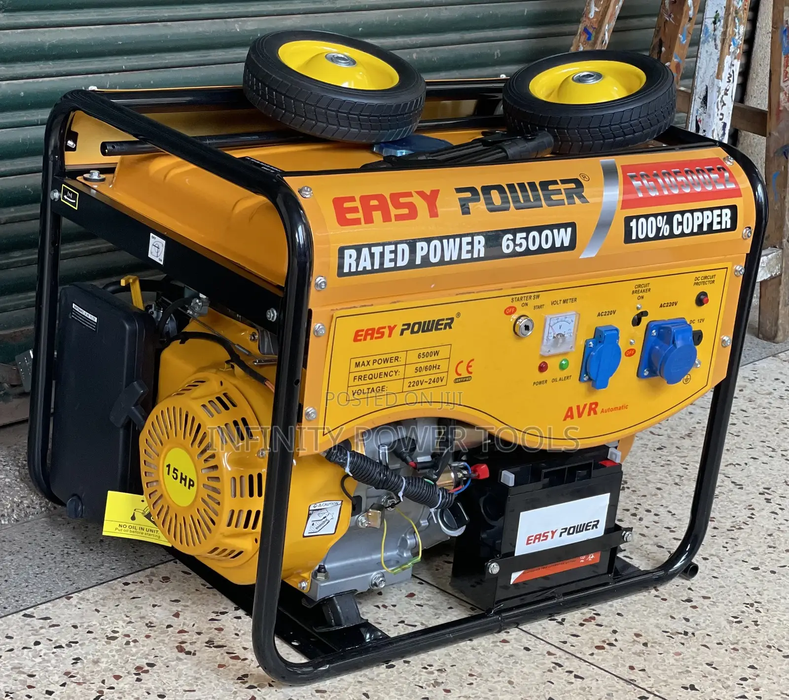 Gasoline Generator 6.5kw(Fg10500e2)