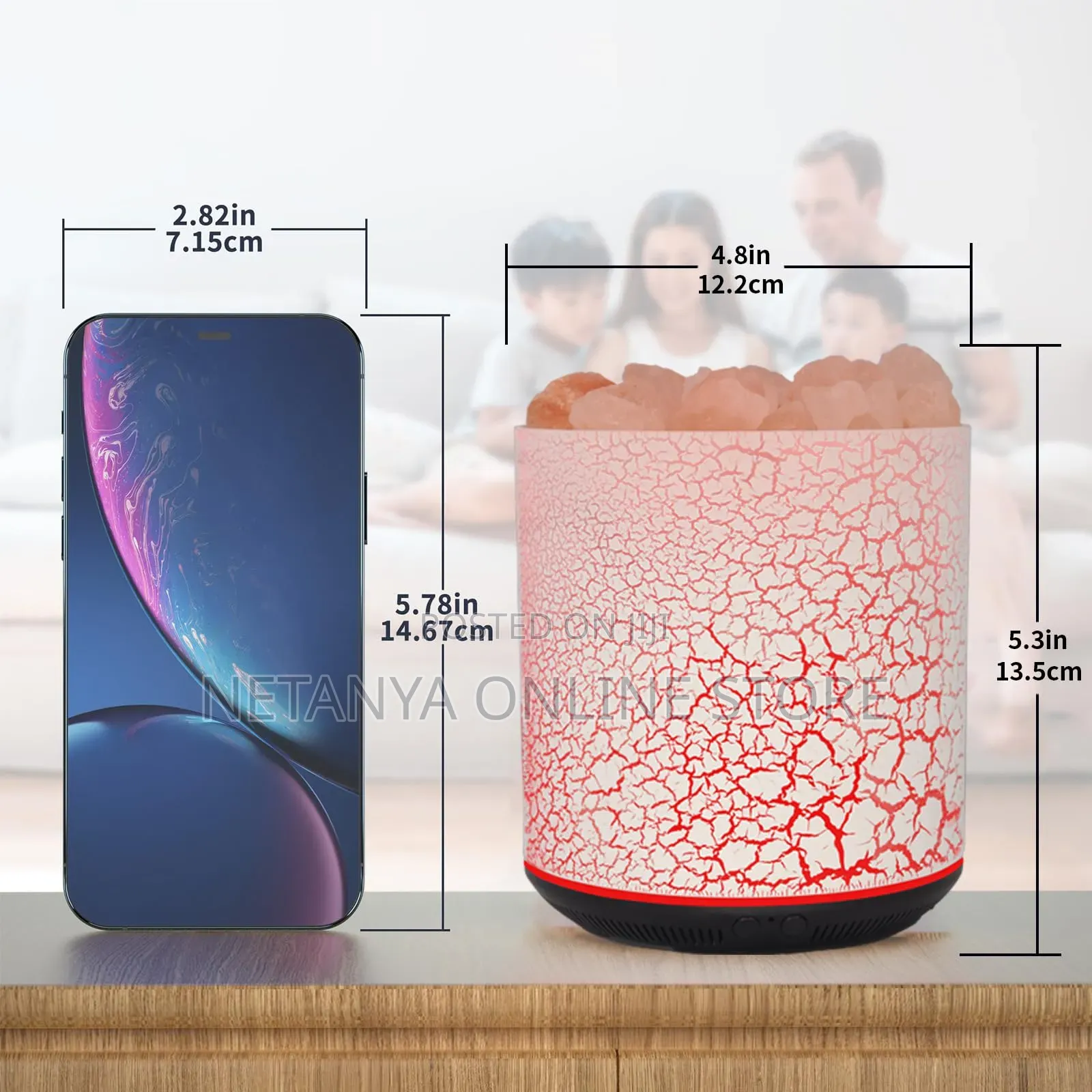 Salt Lamps Design Aroma Humidifier