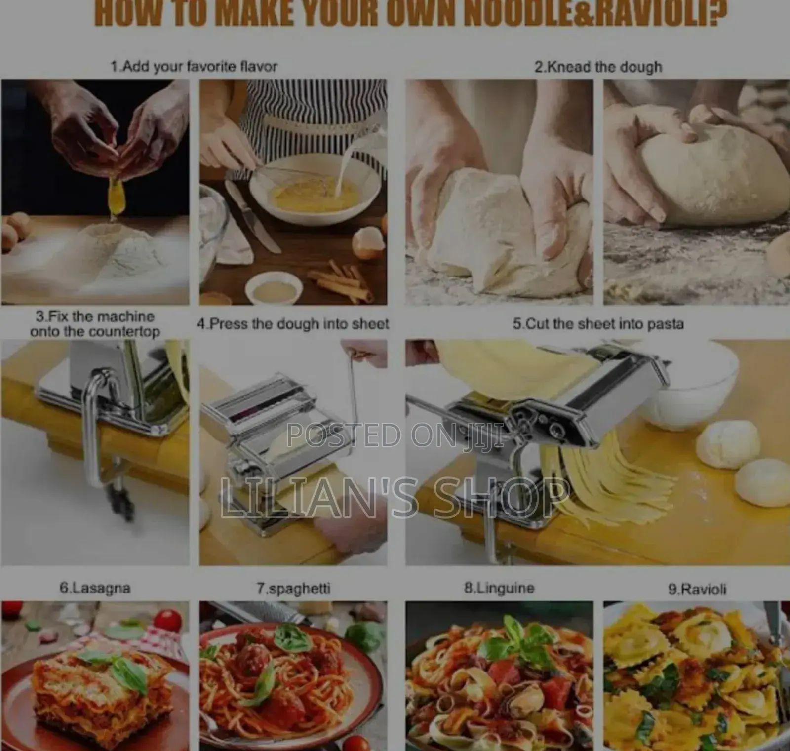 Stainless Steel Pasta Maker