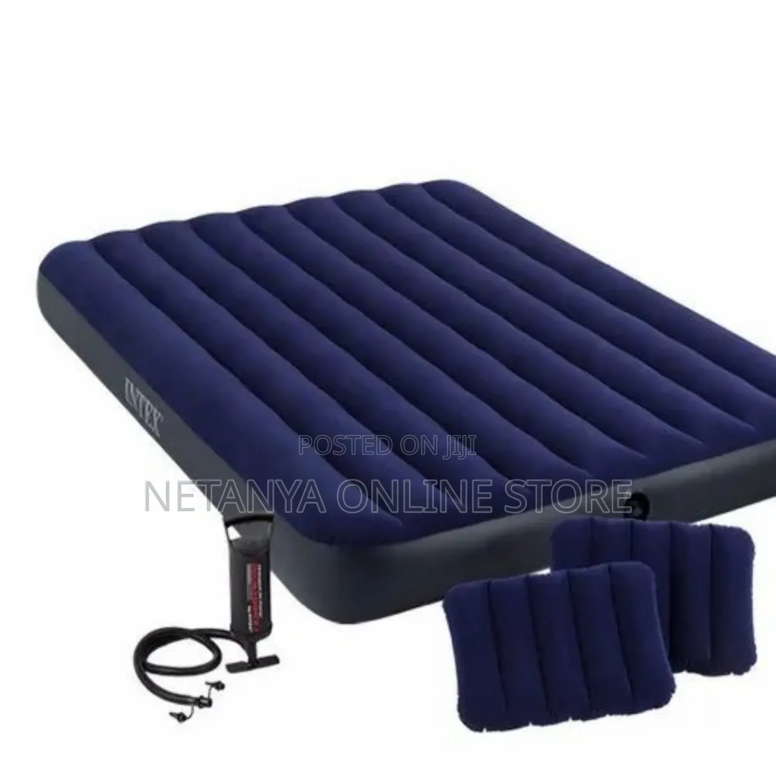 Intex Inflatable Mattress With Pillows and Pump