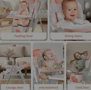 Unique Flexible High Baby Feeding Chair