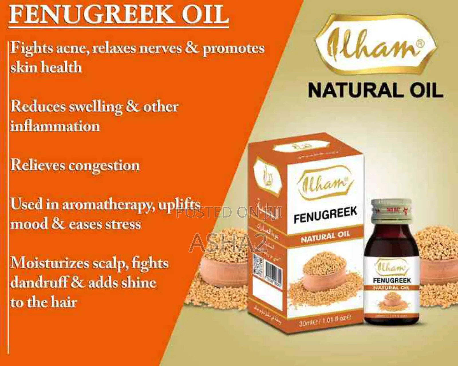 Fenugreek Oil 30ml