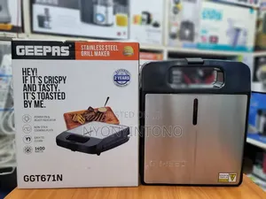 Geepas 4 Slice High Quality Grill Maker With 2yrs Warranty