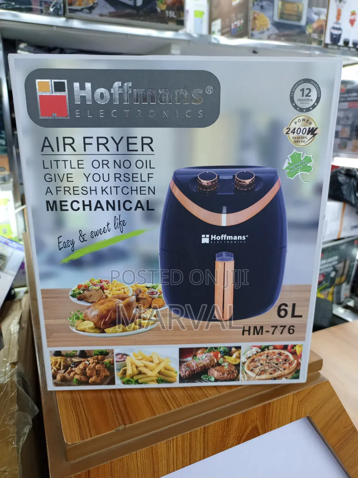 Hoffmans 2400w Air Fryer Hm-776