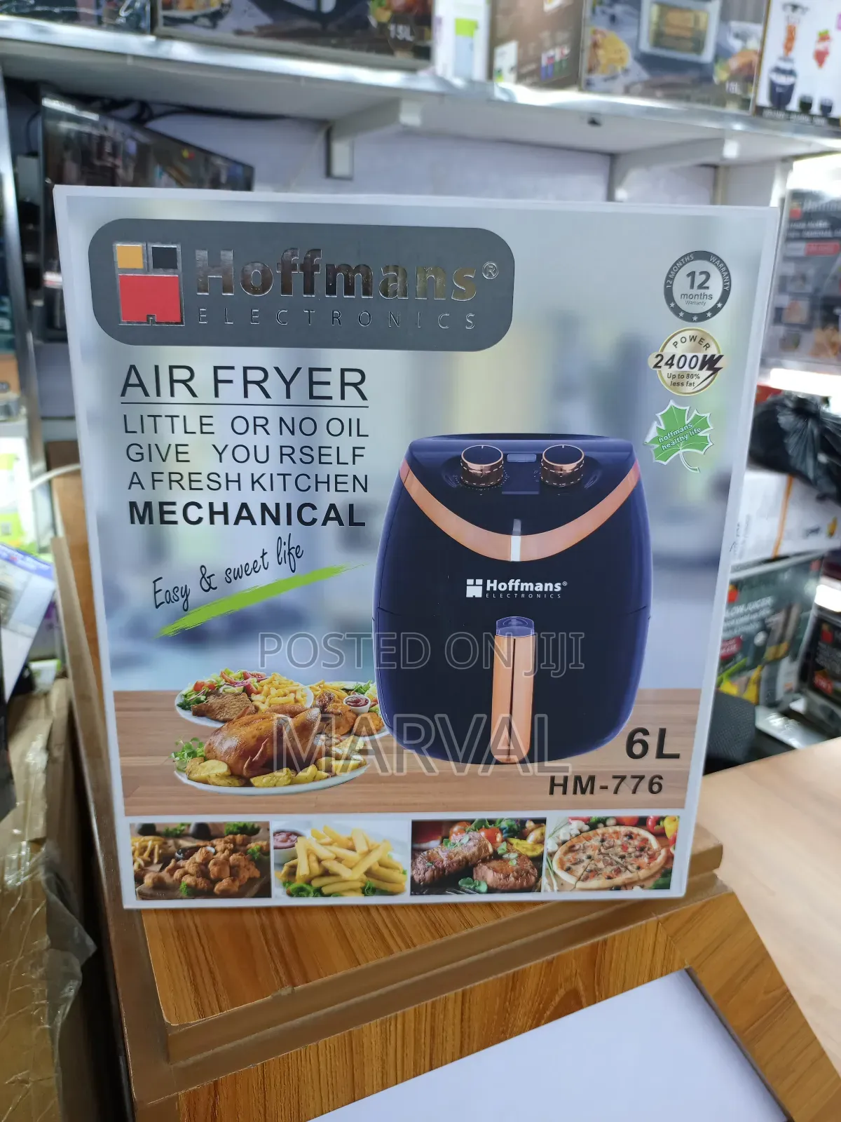 Hoffmans 2400w Air Fryer Hm-776