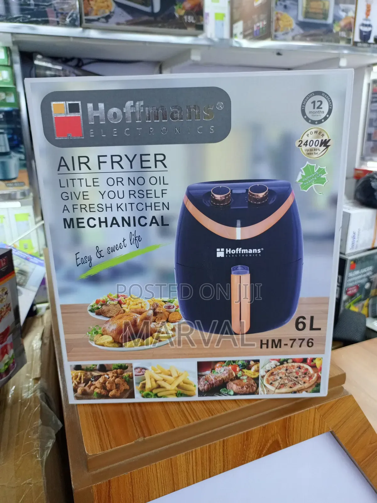 Hoffmans 2400w Air Fryer Hm-776