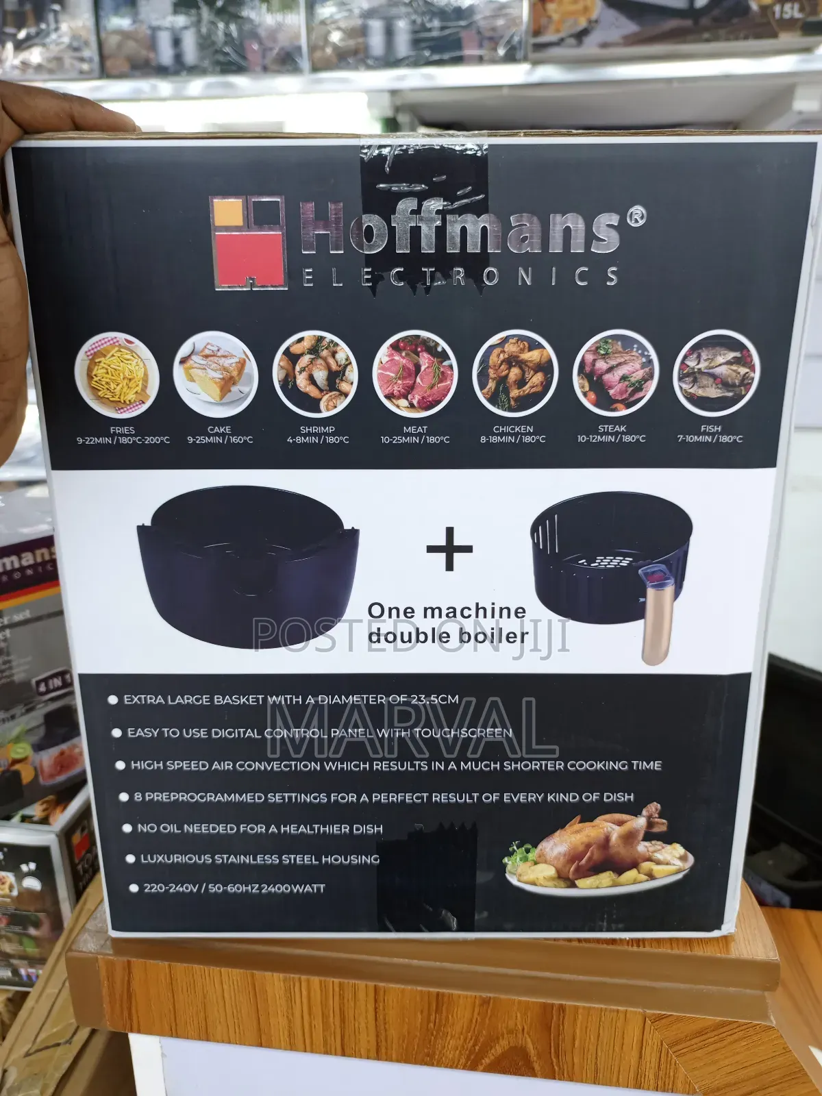 Hoffmans 2400w Air Fryer Hm-776