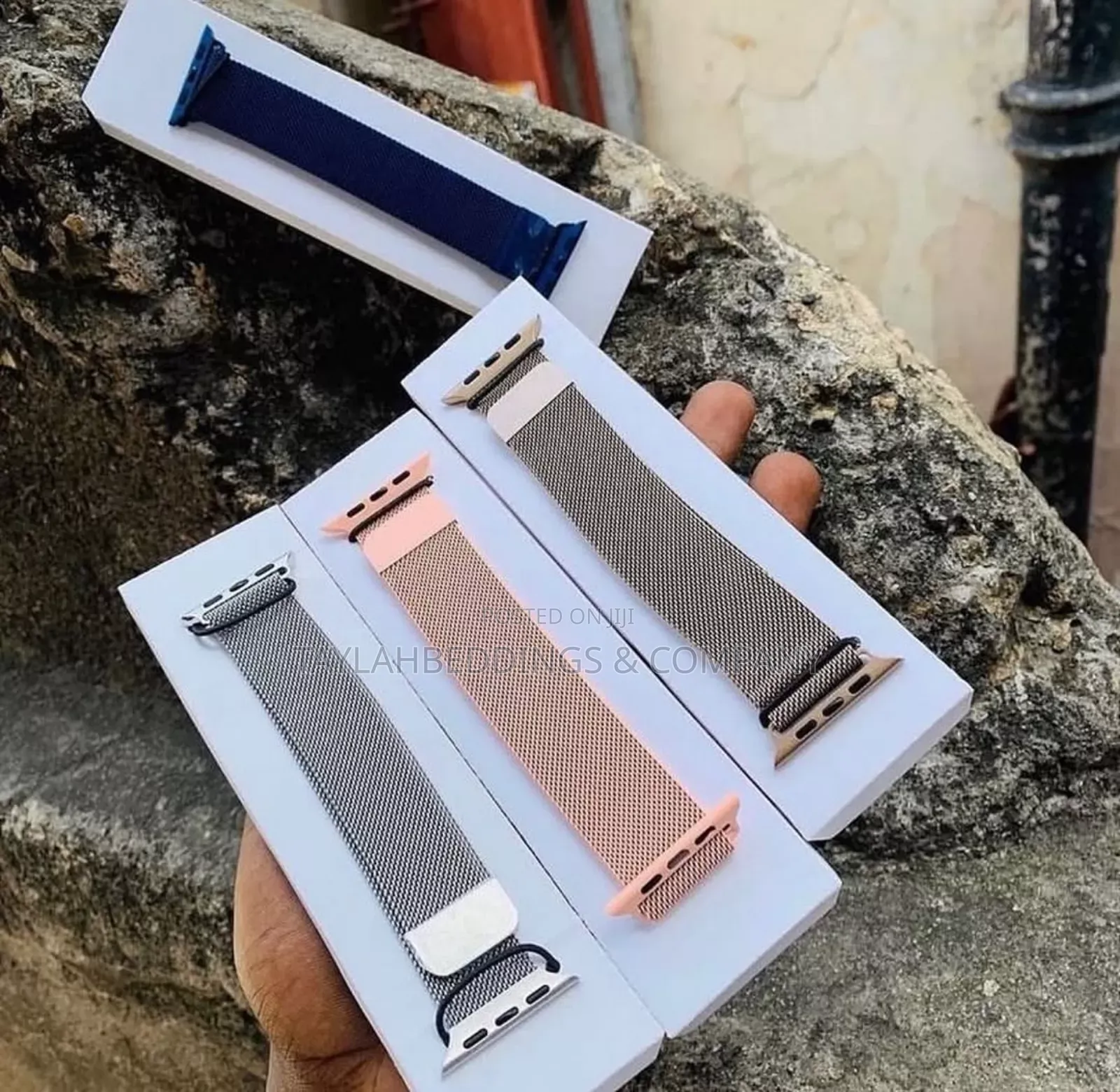 Magnetic Metal Wistband Stainless Steel Mesh Milanesse Loop