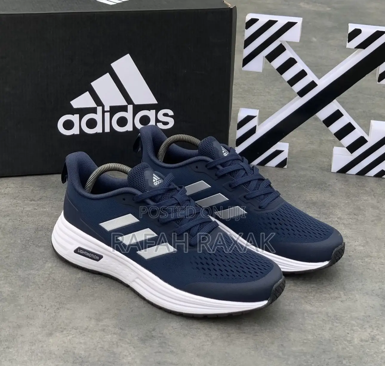 Original Blue Adidas Galaxy 5 Running Sneakers