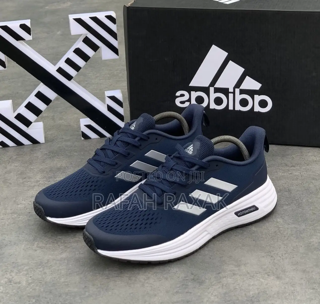Original Blue Adidas Galaxy 5 Running Sneakers