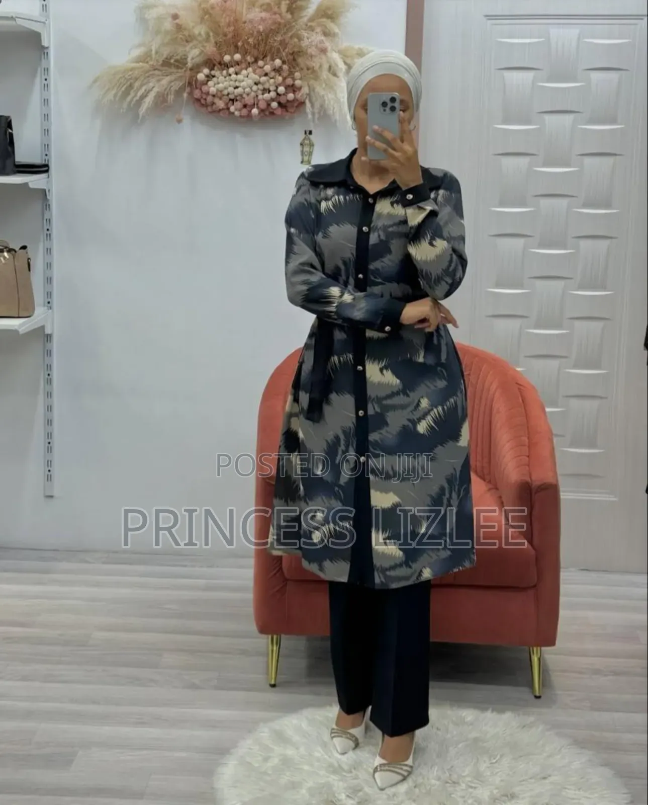 Long Shirt Dress and Trouser