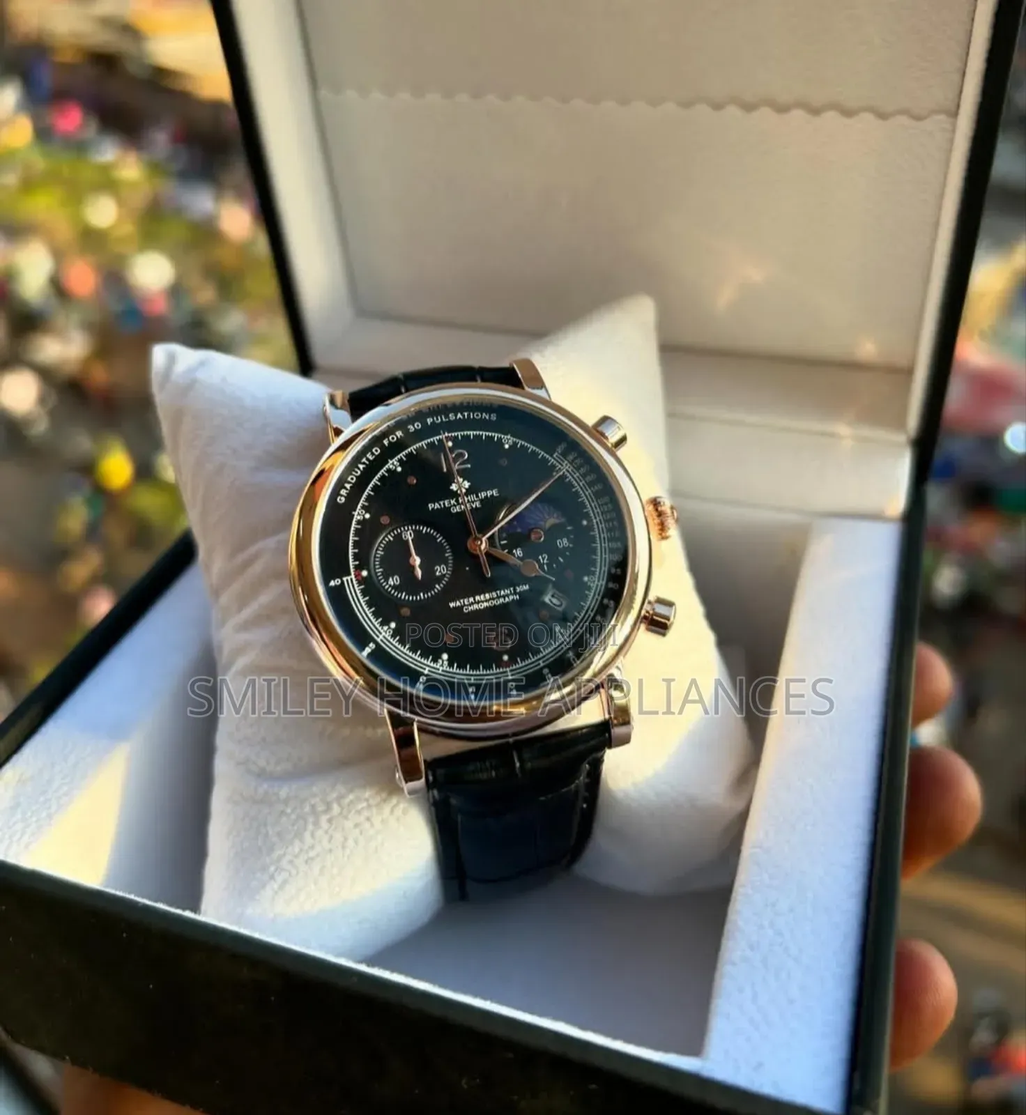 Ooriginal Men's Classic Analog Watch With Genuine Leather