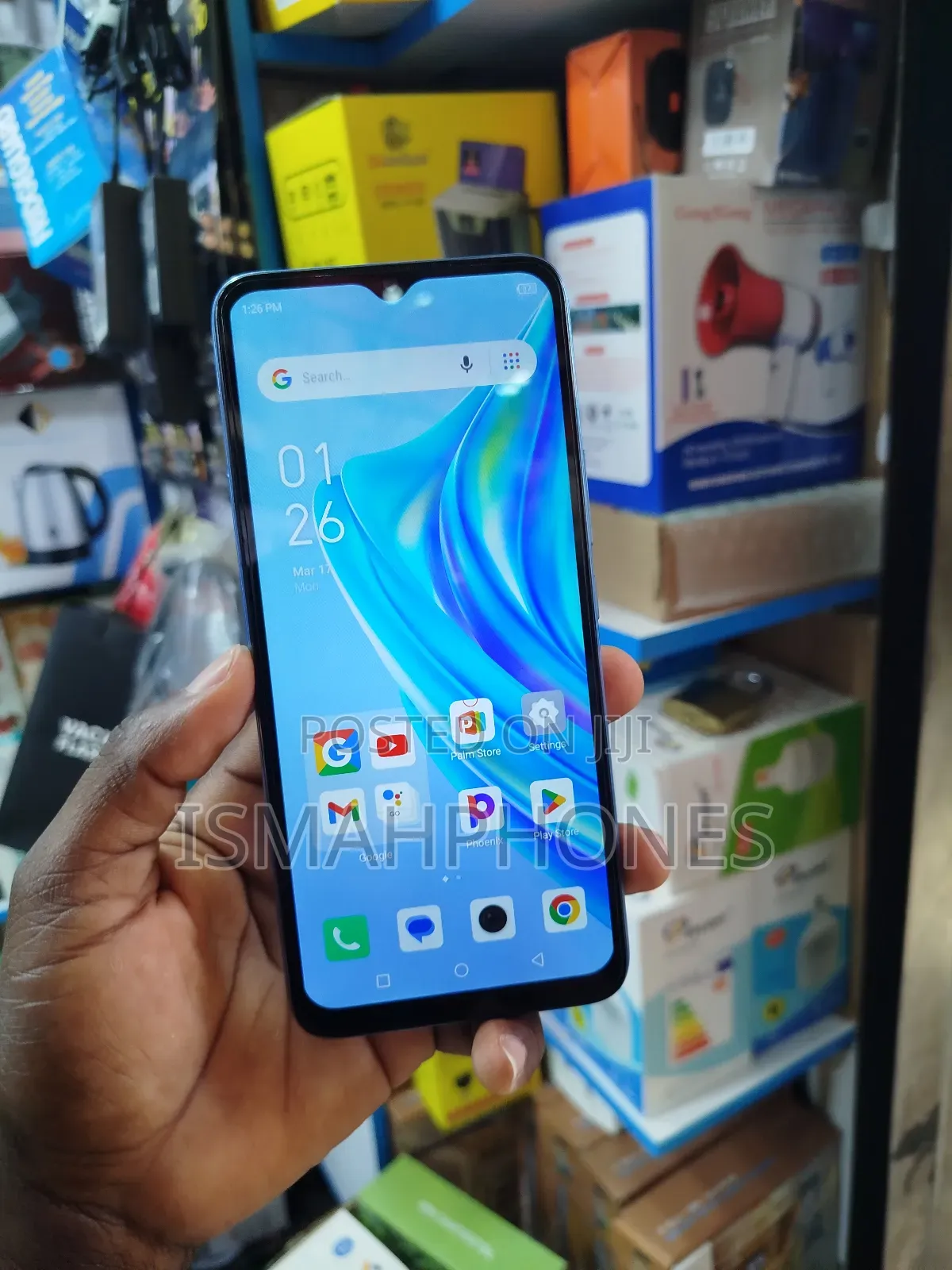 Infinix Hot 20 Play 64 GB Blue