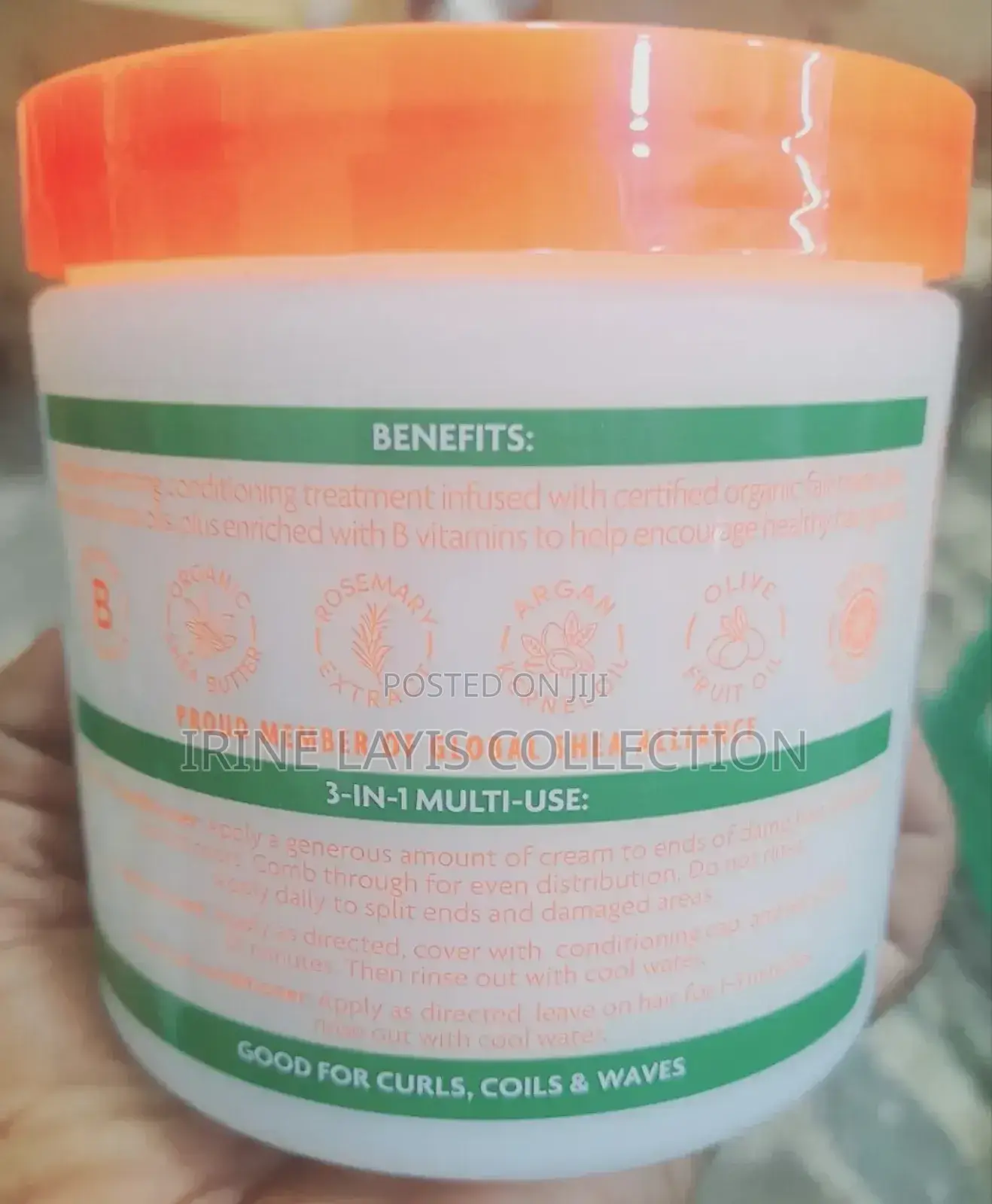 Cantu Leave in Conditioning Repair Cream
