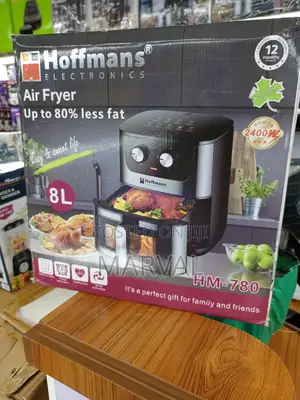 Hoffmans 8l Manual Knob Air Fryer 240w Hm-780