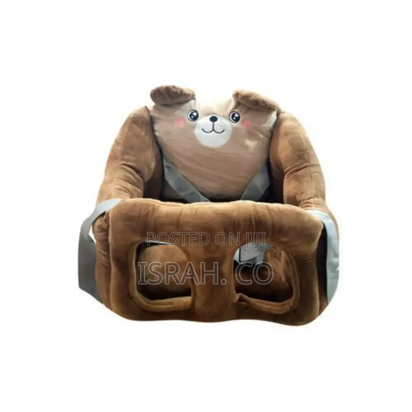 2 in 1 Baby Car Seat Tighteners and Seat Trainer - Brown