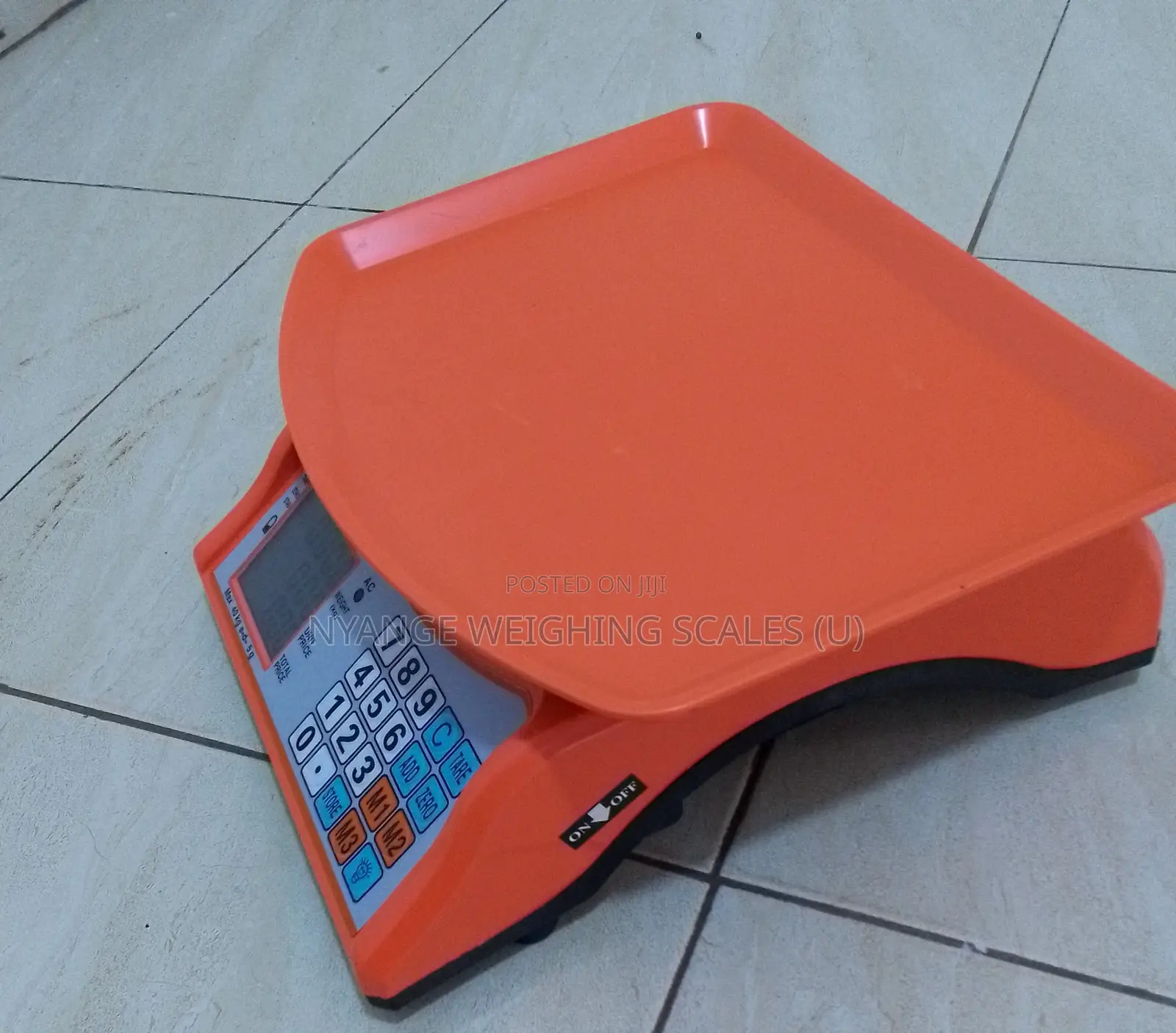 Accurate Weigh Food Production Weighing Scales 40kg Kitchen Weigh Scal