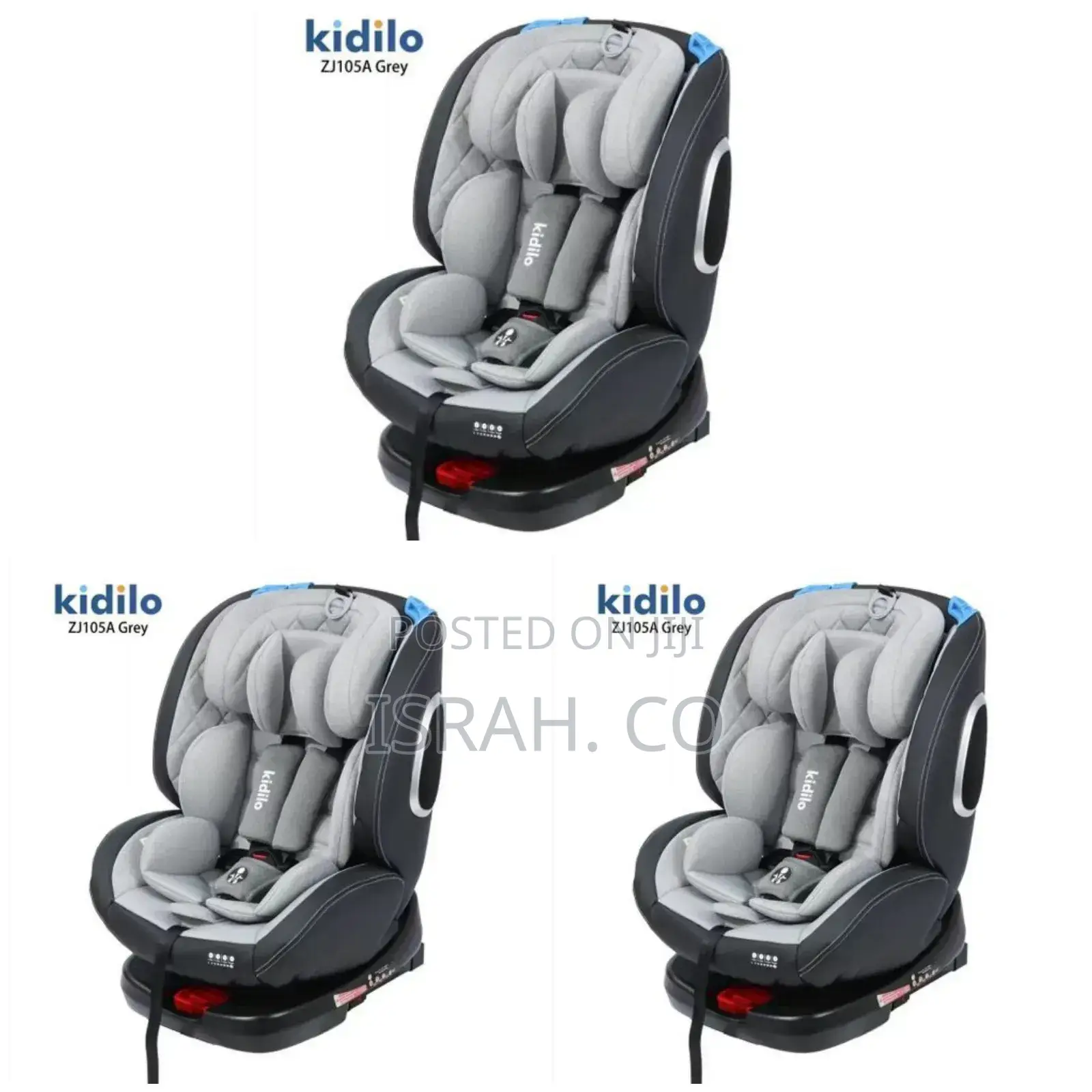 Portable Infant Car Seat Grey