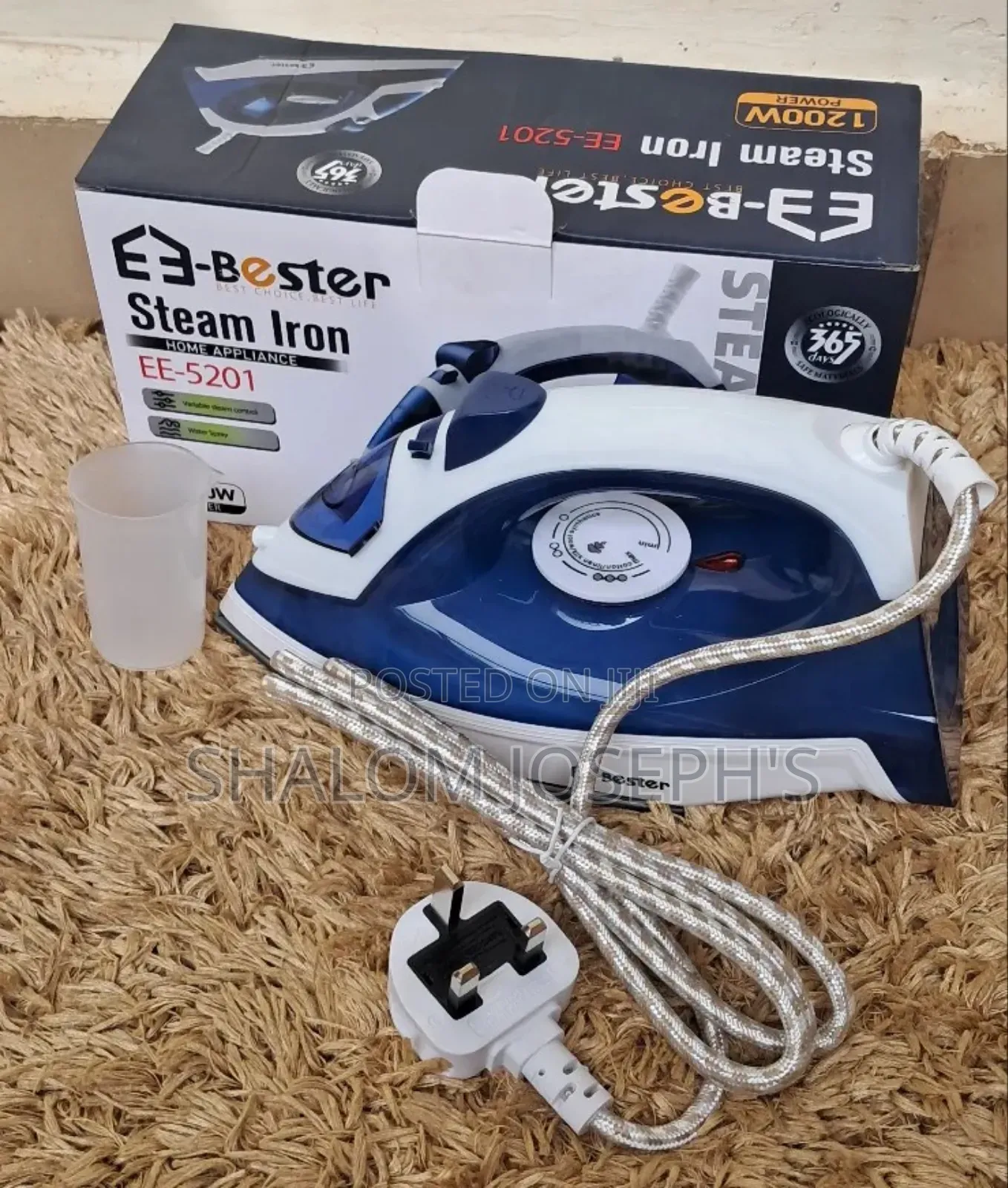 E-Bester Steam Iron /1200w