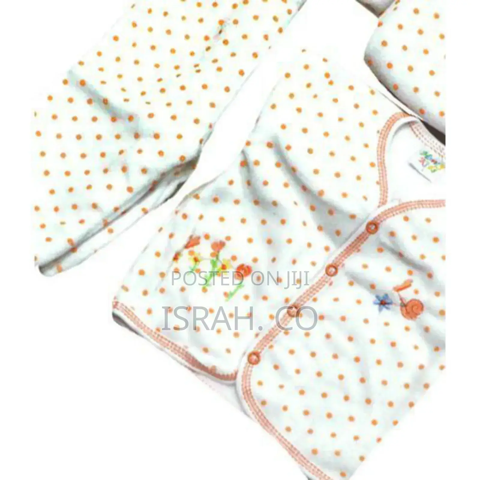 Baby Boygirl Warm Clothingoverall Sweater Set - White,Orange