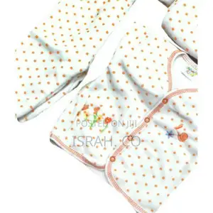 Baby Boygirl Warm Clothingoverall Sweater Set - White,Orange