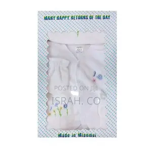 6 Pieces Cotton Clothing Set for All Babies-White